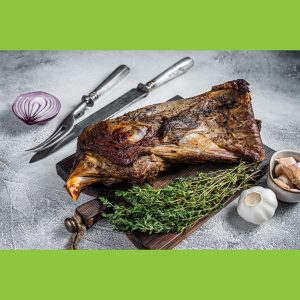 Goat shoulder roast meat for sale